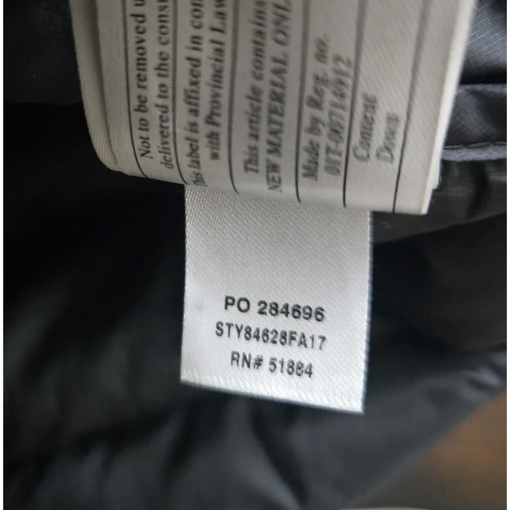 Patagonia Womens Down Sweater Vest Medium‎ Black Lightweight Packable Puffer - Picture 5 of 9